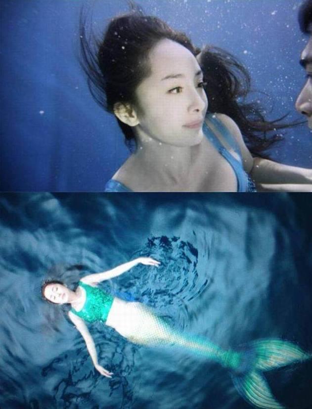 美人魚女演員的魅力傳奇，美麗與神秘的永恒印記