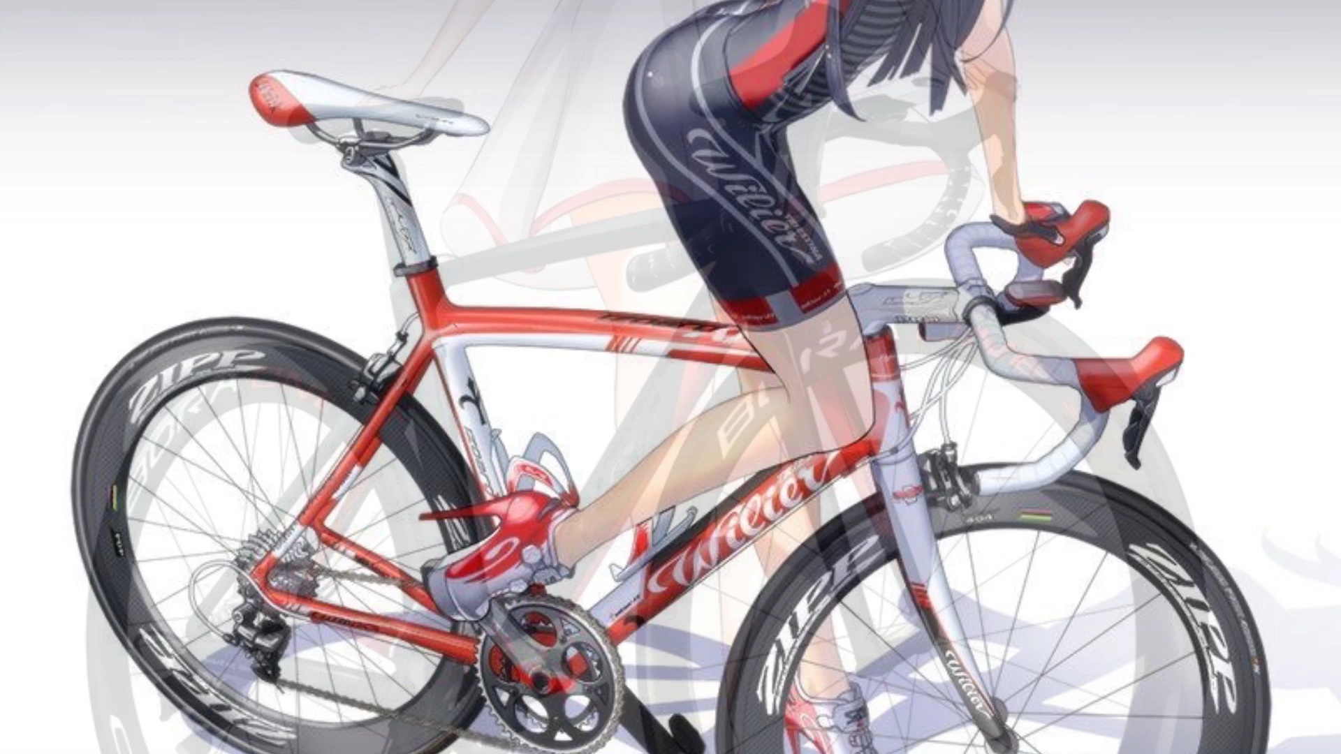 公路車動(dòng)漫，高科技騎行之旅的震撼體驗(yàn)