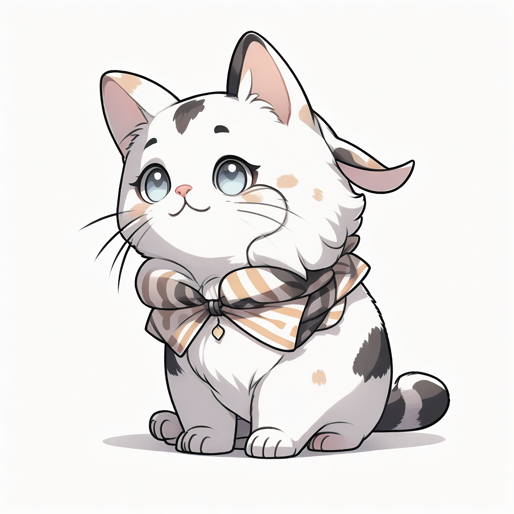 貓的動漫頭像，溫馨日常趣事中的小貓咪