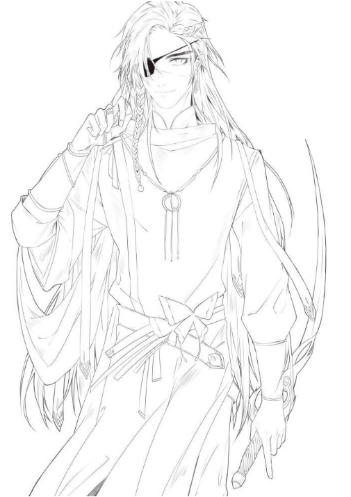 手繪動(dòng)漫人物線稿，一筆一畫(huà)的自信與成就之路