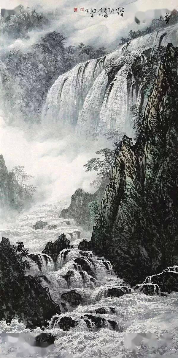 曾剛最新山水作品,曾剛最新山水作品，驚艷心靈的藝術(shù)之旅