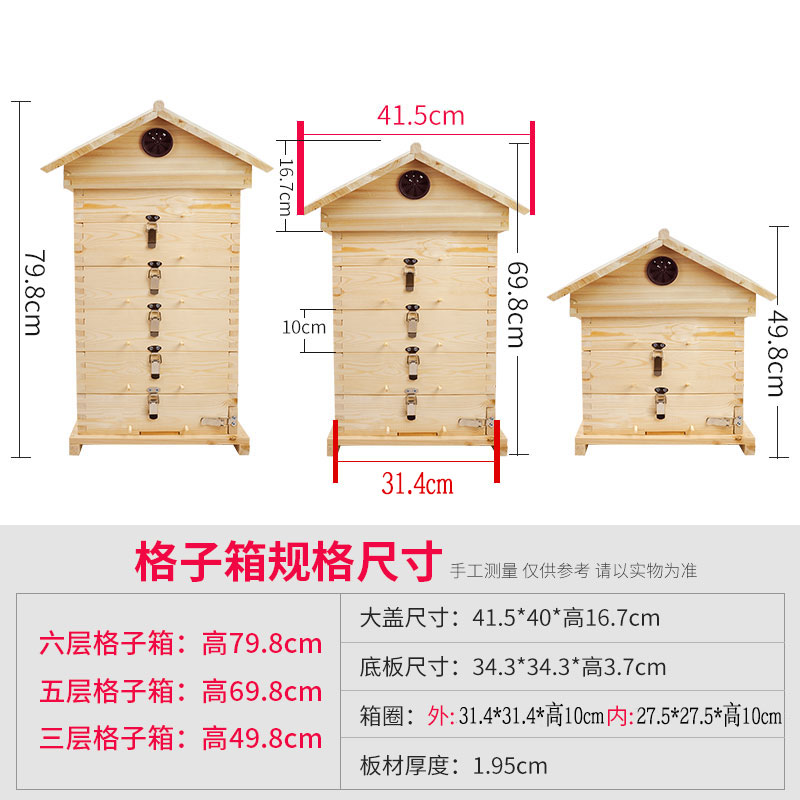 最新中蜂格子箱尺寸揭秘，探索蜜蜂的秘密，感受友情的溫暖